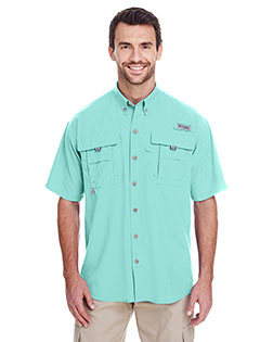 Custom Embroidered Columbia 7047 Men 3 oz Bahama II Short-Sleeve Shirt at GotApparel