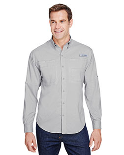 Custom Embroidered Columbia 7253 Men 2.4 oz Tamiami II Long-Sleeve Shirt at GotApparel