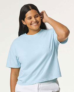 Comfort Colors 3023CL Ladies' Heavyweight Middie T-Shirt at GotApparel