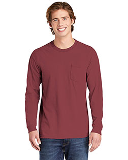 Comfort Colors 4410 Men Heavyweight Ring Spun Long Sleeve Pocket Tee at GotApparel
