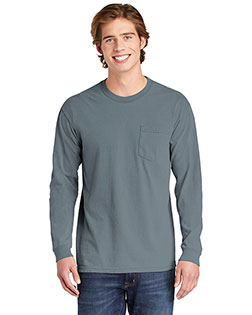 Comfort Colors 4410 Men Heavyweight Ring Spun Long Sleeve Pocket Tee at GotApparel