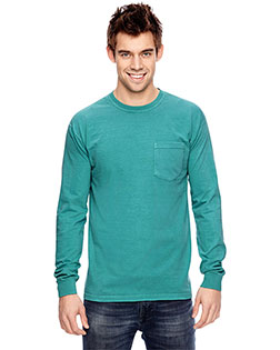 Comfort Colors C4410 Men 6.1 Oz. Long-Sleeve Pocket T-Shirt at GotApparel