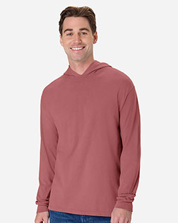 ComfortWash by Hanes GDH280 Unisex Jersey Hooded T-Shirt at GotApparel