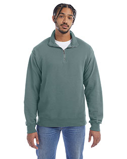 ComfortWash by Hanes GDH425  Unisex Quarter-Zip Sweatshirt at GotApparel
