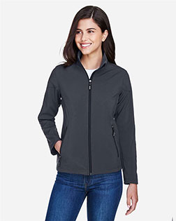 Core 365 78184 Women Cruise Two-Layer Fleece Bonded Soft Shell Jacket at GotApparel