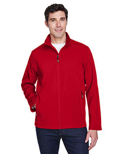 Core 365 88184 Men Cruise Two-Layer Fleece Bonded Soft Shell Jacket at GotApparel