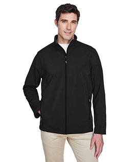 Core 365 88184T Men Tall Cruise Two-Layer Fleece Bonded Soft Shell Jacket at GotApparel