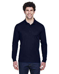 Core 365 88192 Men Pinnacle Performance Long-Sleeve Pique Polo at GotApparel