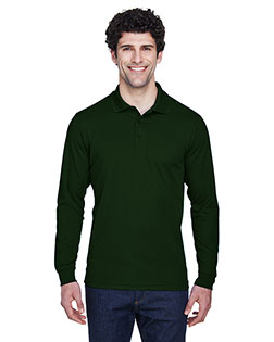 Core 365 88192 Men Pinnacle Performance Long-Sleeve Pique Polo at GotApparel