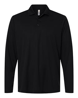 Core 365 CE108L Men's Nova Performance Long Sleeve Pique Polo at GotApparel