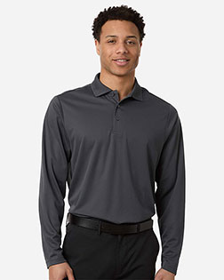 Core 365 CE108L Men's Nova Performance Long Sleeve Pique Polo at GotApparel