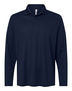 Core 365 CE108L Men's Nova Performance Long Sleeve Pique Polo at GotApparel