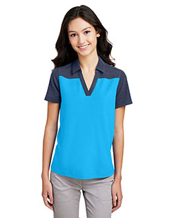 Core 365 CE112CW  Ladies' Fusion ChromaSoft Colorblock Polo at GotApparel