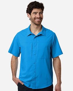 Core 365 CE520 Men's UltraUVP Shoreline Short Sleeve Staff Shirt at GotApparel