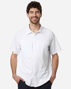 Core 365 CE520 Men's UltraUVP Shoreline Short Sleeve Staff Shirt at GotApparel