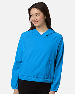 Core 365 CE520LW Women's UltraUVP Shoreline Long Sleeve Hooded Pullover at GotApparel