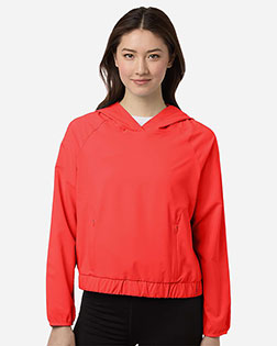 Core 365 CE520LW Women's UltraUVP Shoreline Long Sleeve Hooded Pullover at GotApparel