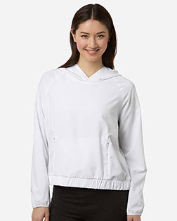 Core 365 CE520LW Women's UltraUVP Shoreline Long Sleeve Hooded Pullover at GotApparel