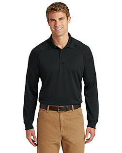 Cornerstone CS410LS Men Select Long-Sleeve Snag-Proof Tactical Polo at GotApparel