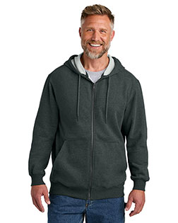 CornerStone CSF631 Men's Tough Fleece Full-Zip Hoodie at GotApparel