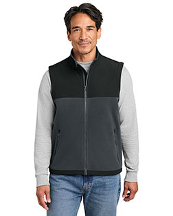CornerStone CSF751 ® Fleece Overlay Vest at GotApparel