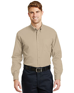 Cornerstone SP17 Men Long-Sleeve Superpro Twill Shirt at GotApparel