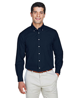 Devon & Jones Classic D620 Men Crown Collection Solid Broadcloth at GotApparel