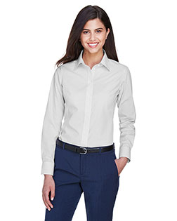 Devon & Jones Classic D640W Women Crown Collection Gingham Check at GotApparel