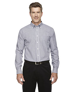 Devon & Jones Classic D645 Men Crown Collection Banker Stripe at GotApparel