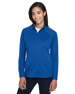 Devon & Jones Classic DG420W Women Stretch Tech-Shell Compass Full-Zip at GotApparel