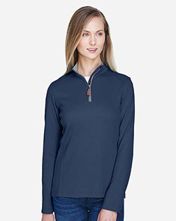 Devon & Jones Classic DG479W Women Drytec20 Performance Quarter-Zip at GotApparel