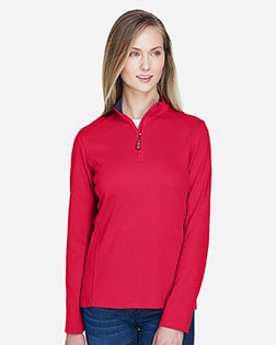 Devon & Jones Classic DG479W Women Drytec20 Performance Quarter-Zip at GotApparel