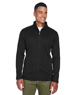 Devon & Jones Classic DG793 Men Bristol Full-Zip Sweater Fleece Jacket at GotApparel