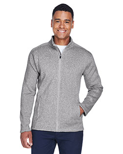 Devon & Jones Classic DG793 Men Bristol Full-Zip Sweater Fleece Jacket at GotApparel