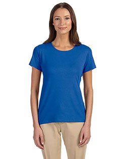 Devon & Jones Classic DP182W Women Perfect Fit Shell T-Shirt at GotApparel
