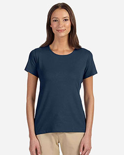 Devon & Jones Classic DP182W Women Perfect Fit Shell T-Shirt at GotApparel