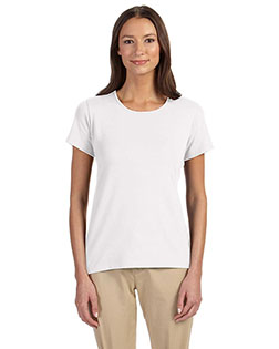 Devon & Jones Classic DP182W Women Perfect Fit Shell T-Shirt at GotApparel