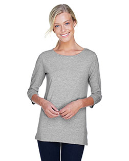 Devon & Jones Classic DP192W Women Perfect Fit  Ballet Bracelet-Length T-Shirt at GotApparel