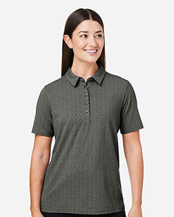 Devon & Jones DG101W Women's Crownlux Performance® Geo Polo at GotApparel