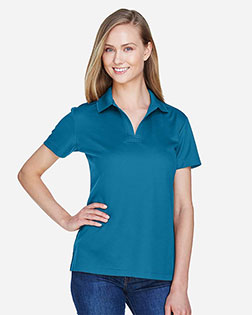 Devon & Jones DG20W CrownLux Performance Ladies 5.1 oz Plaited Polo at GotApparel