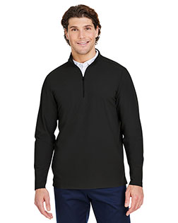 Devon & Jones DG410  CrownLux Performance® Men's Windsor Welded Quarter-Zip at GotApparel