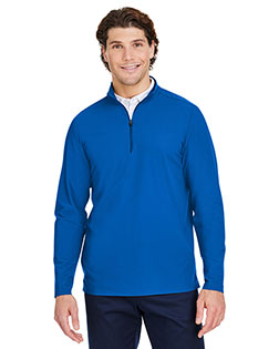 Devon & Jones DG410  CrownLux Performance® Men's Windsor Welded Quarter-Zip at GotApparel