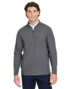 Devon & Jones DG410  CrownLux Performance® Men's Windsor Welded Quarter-Zip at GotApparel