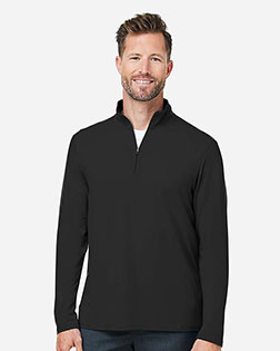 Devon & Jones DG425 Men's Raleigh Stretch Quarter-Zip Pullover at GotApparel