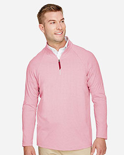 Devon & Jones DG480 CrownLux Performance Men 8.7 oz. Clubhouse Quarter-Zip at GotApparel
