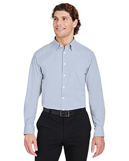 Devon & Jones DG537 CrownLux Performance® Men's Microstripe Shirt at GotApparel