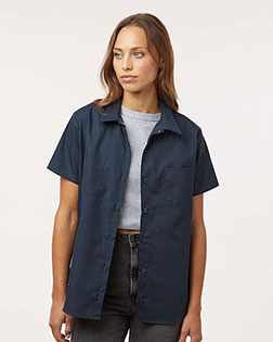 Dickies 5350 Women's Short Sleeve Industrial Work Shirt at GotApparel