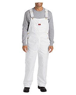 Dickies 8953WH Unisex Painters Bib Overall at GotApparel
