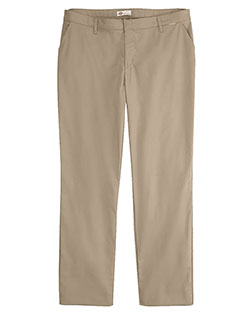 Dickies FW21 Women 's Premium Flat Front Pants - Plus at GotApparel