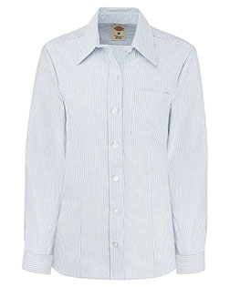 Dickies L254 Women's Oxford Long Sleeve Shirt at GotApparel